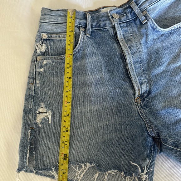 Agolde Blue Jean Shorts style DEE excellent condition. - Picture 8 of 9